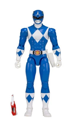 Hasbro Mighty Morphin Power Rangers Blue Ranger 6" Action Figure With Megazord Part -Hasbro 045557431617 3 44567.1599515396