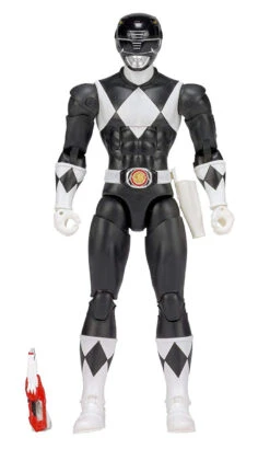 Hasbro Mighty Morphin Power Rangers Black Ranger 6" Action Figure With Megazord Part -Hasbro 045557431624 3 02920.1599515373