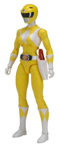 Hasbro Mighty Morphin Power Rangers Yellow Ranger 6" Action Figure With Megazord Part -Hasbro 045557431662 3 31053.1599515389