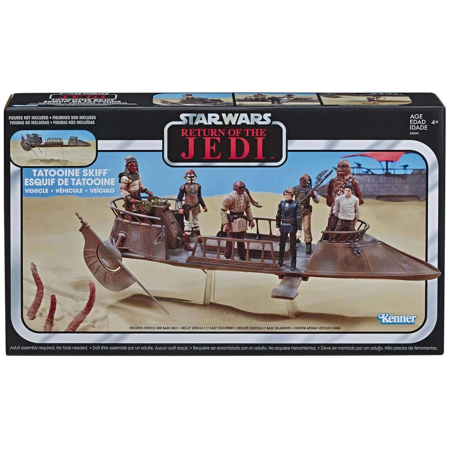 Hasbro Star Wars Vintage Jabbas Skiff Vehicle 3 Hasbro Star Wars Vintage Jabbas Skiff Vehicle