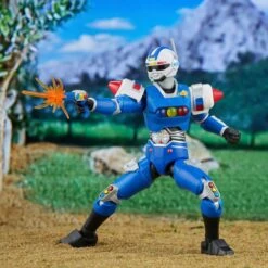 Hasbro Power Rangers Lightning Collection Turbo Blue Senturion Action Figure -Hasbro 14015154 1255000858066943