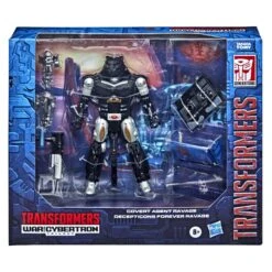Hasbro SDCC 2021 Transformers Generations War For Cybertron Trilogy Covert Agent Ravage And Decepticon Forever Ravage Action Figure -Hasbro 195166122670c
