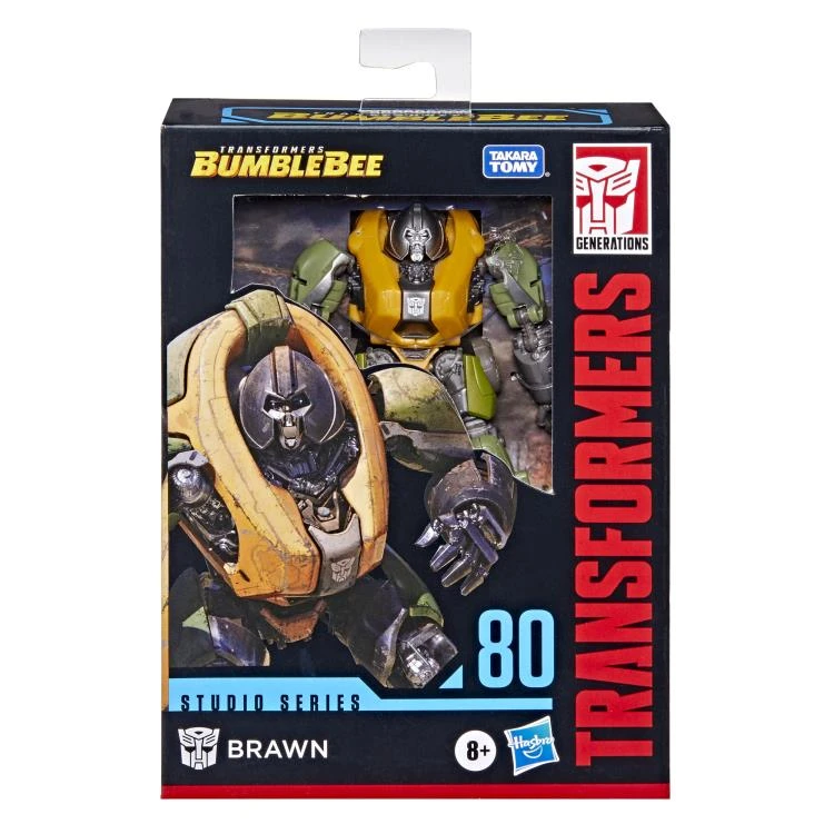 Hasbro Transformers Generations Studio Series #80 Deluxe Brawn Action Figure 8 Hasbro Transformers Generations Studio Series #80 Deluxe Brawn Action Figure - Image 6