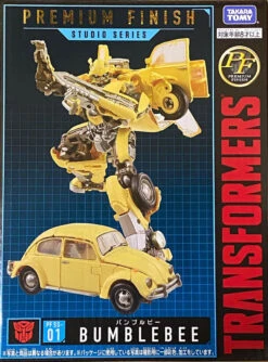Hasbro Transformers Studio Series Deluxe Bumblebee (Premium Finish) Action Figure PF SS-01 -Hasbro 195166174716