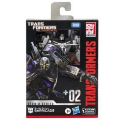 Hasbro Transformers War For Cybertron Studio Series Gamers Edition #02 Deluxe Barricade Action Figure -Hasbro 195166219745