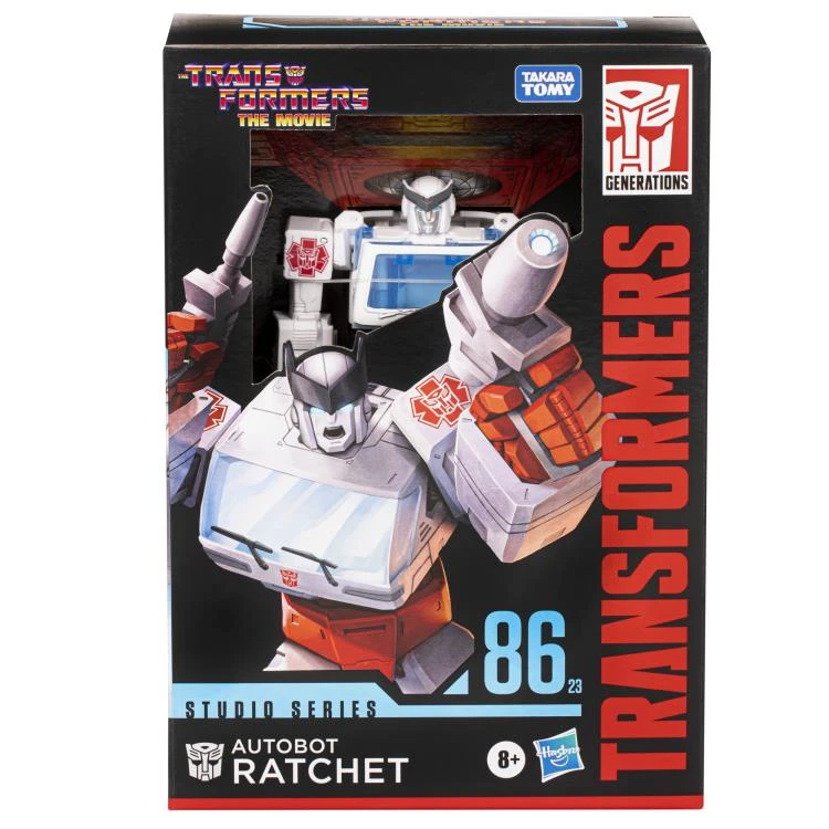 Hasbro Transformers Generations Studio Series 86 #23 Voyager Autobot Ratchet Action Figure 5 Hasbro Transformers Generations Studio Series 86 #23 Voyager Autobot Ratchet Action Figure - Image 3