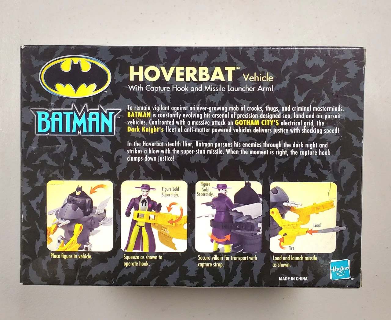 Hasbro Batman Hoverbat Vehicle With Batman Action Figure 4 Hasbro Batman Hoverbat Vehicle With Batman Action Figure - Image 2