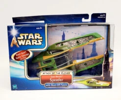 Hasbro Star Wars AOTC Zam Wessell Speeder