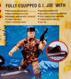 Hasbro GI JOE Navy Seal FAO Schwarz Limited Edition Figure And Raft -Hasbro 20230317 092026 56555.1679060578