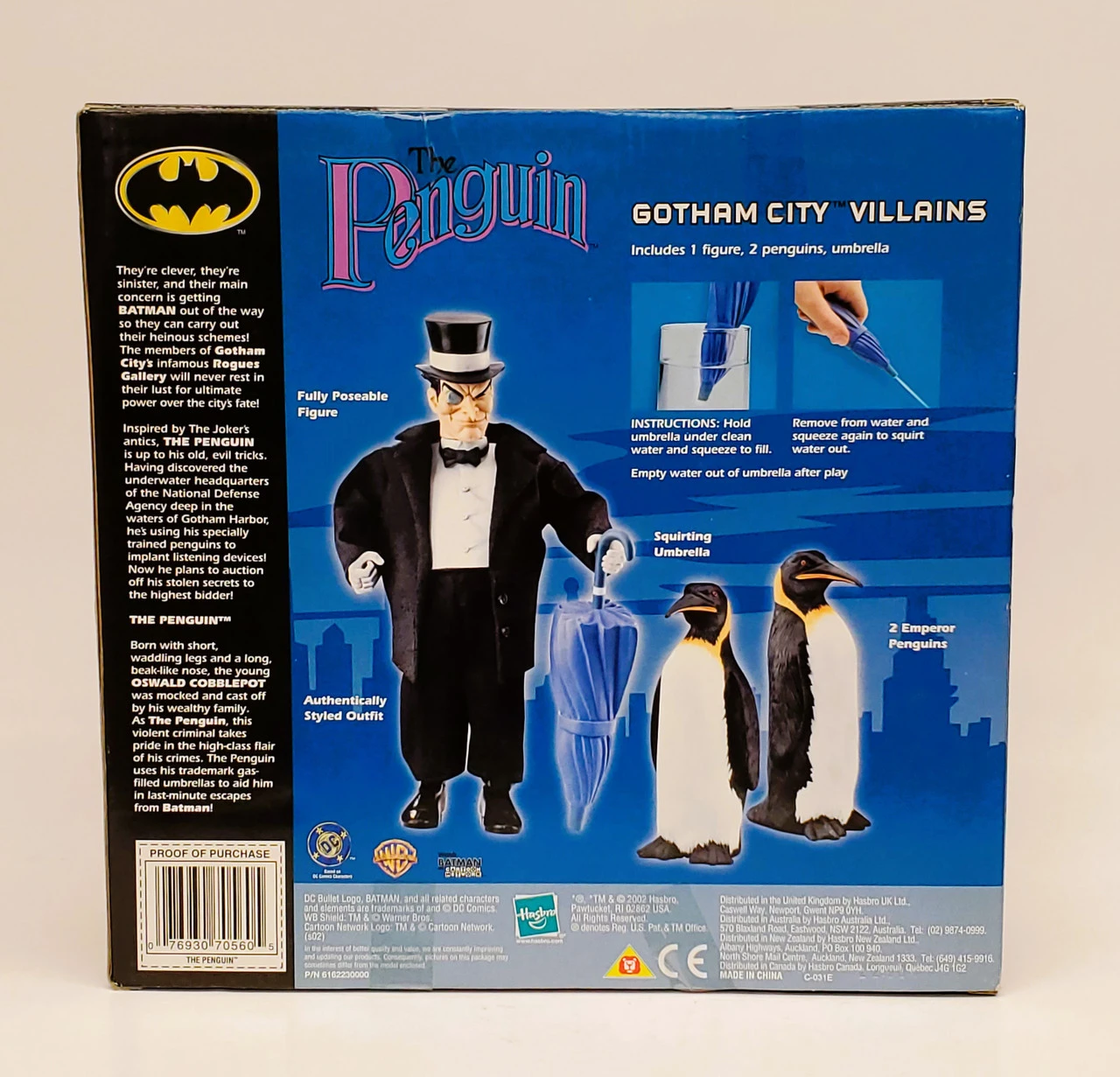 Hasbro Gotham City Villains The Penguin 9" Action Figure 4 Hasbro Gotham City Villains The Penguin 9" Action Figure - Image 2