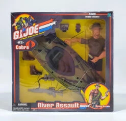 Hasbro GI Joe Vs COBRA River Assault With Gung Ho 12" Action Set