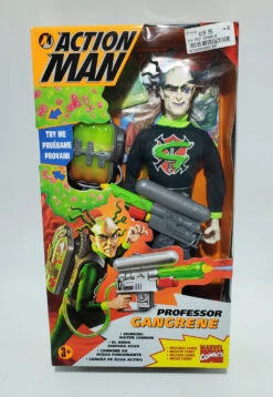 Hasbro Action Man Professor Gangrene 12" Action Figure With Exclusive Marvel Comic