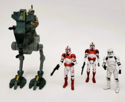 Hasbro Star Wars AT-RT And Clone Trooper Action Figure Lot (No Package) -Hasbro 20230615 130825 90218.1686852384