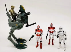 Hasbro Star Wars AT-RT And Clone Trooper Action Figure Lot (No Package) -Hasbro 20230615 130831 61956.1686852384