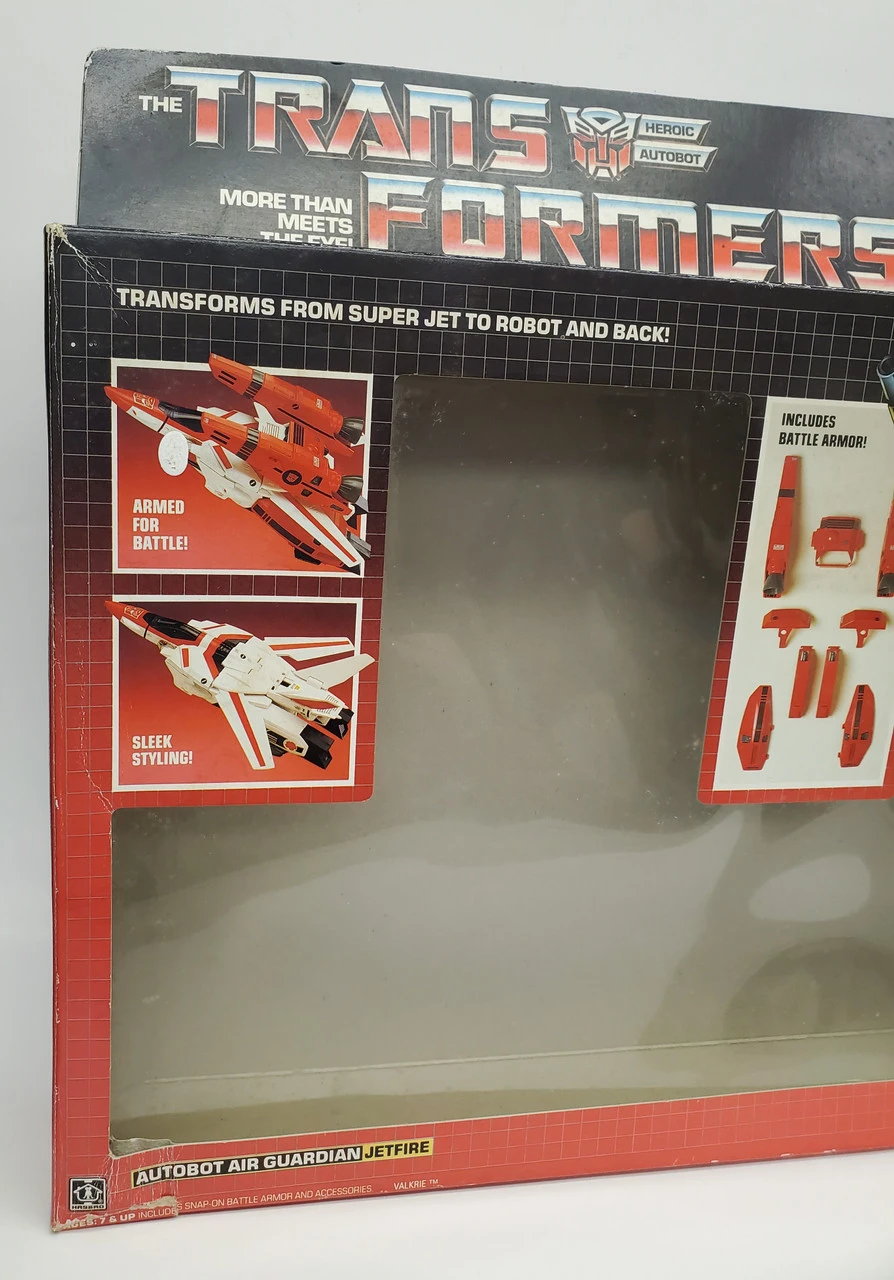 Hasbro Transformers (1985) Jetfire EMPTY BOX ONLY 9 Hasbro Transformers (1985) Jetfire EMPTY BOX ONLY - Image 7