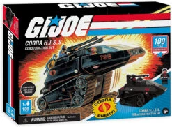 Hasbro GI Joe Cobra H.I.S.S. Construction Set (100 Pieces)