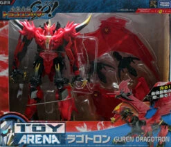 Hasbro Transformers Go! G23 Guren Dragotron Ultimate Predaking Voyager Class Beast Hunters Takara