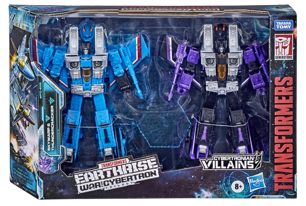 Hasbro Transformers War For Cybertron Earthrise Voyager Thundercracker & Skywarp Seeker 2-Pack Action Figures WFC-E29 5 Hasbro Transformers War For Cybertron Earthrise Voyager Thundercracker & Skywarp Seeker 2-Pack Action Figures WFC-E29 - Image 3