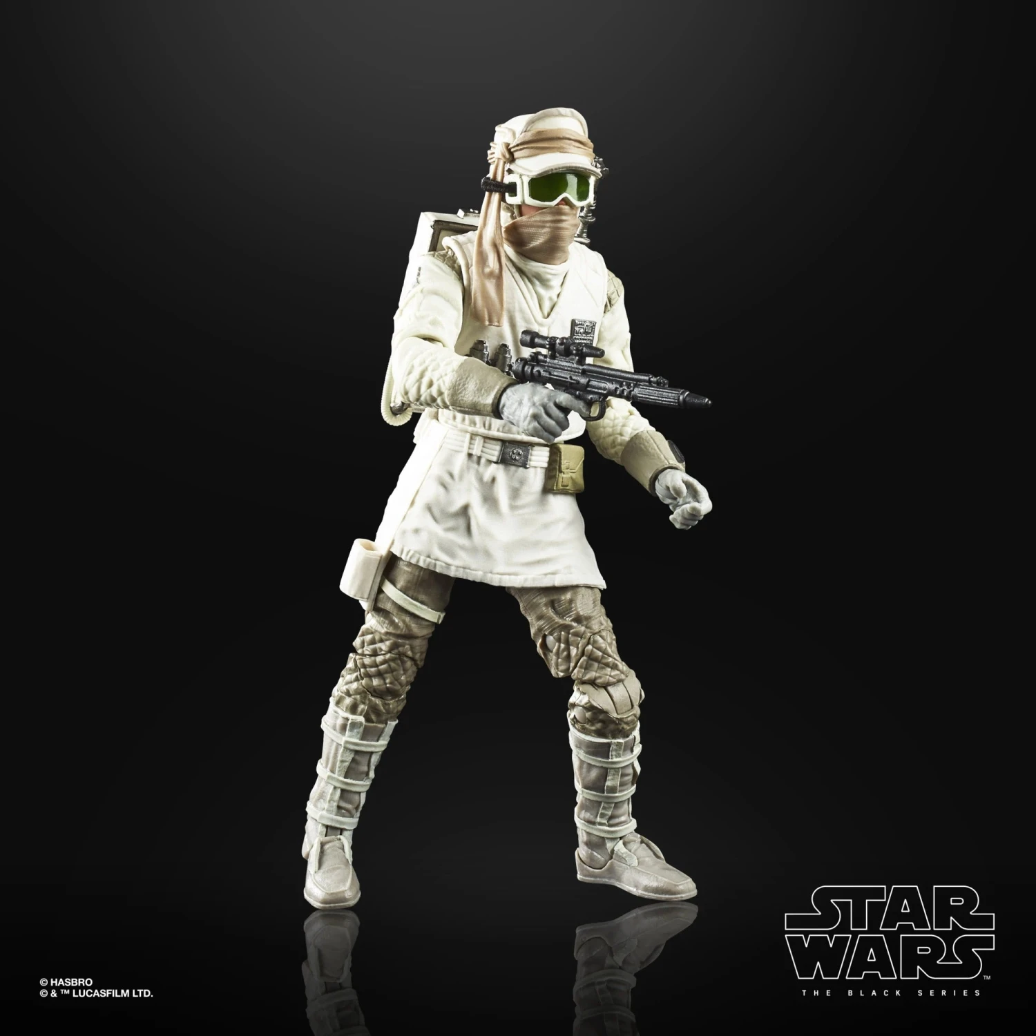Hasbro Star Wars Black Series The Empire Strikes Back Rebel Trooper (Hoth Ver.) 6 Inch Action Figure 4 Hasbro Star Wars Black Series The Empire Strikes Back Rebel Trooper (Hoth Ver.) 6 Inch Action Figure - Image 2