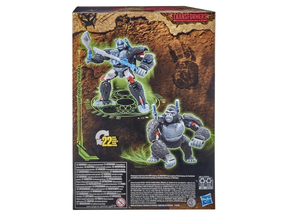 Hasbro Transformers Generations War For Cybertron: Kingdom Voyager Optimus Primal Action Figure WFC-K8 9 Hasbro Transformers Generations War For Cybertron: Kingdom Voyager Optimus Primal Action Figure WFC-K8 - Image 7