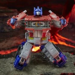 Hasbro Transformers Generations War For Cybertron: Kingdom Leader Optimus Prime Action Figure WFC-K11 -Hasbro 5010993767021c