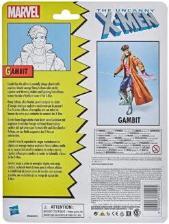 Hasbro Marvel Legends 6" Retro Collection Gambit Figure Exclusive -Hasbro 5010993771905 3 93328.1619804765