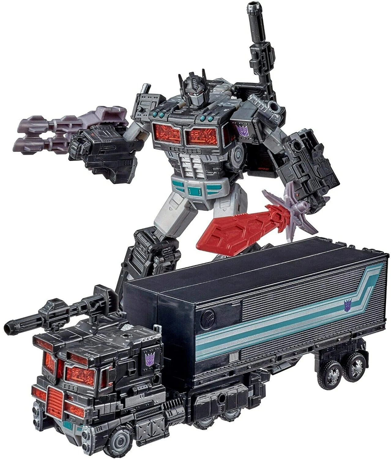 Hasbro Transformers Generations War For Cybertron: Trilogy Leader Nemesis Prime Action Figure Netflix Exclusive 5 Hasbro Transformers Generations War For Cybertron: Trilogy Leader Nemesis Prime Action Figure Netflix Exclusive - Image 3