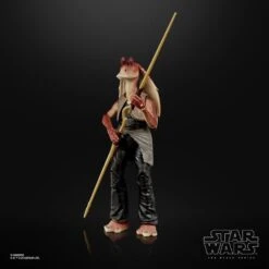 Hasbro Star Wars Black Series #01 The Phantom Menace Jar Jar Binks 6 Inch Action Figure -Hasbro 5010993782680c
