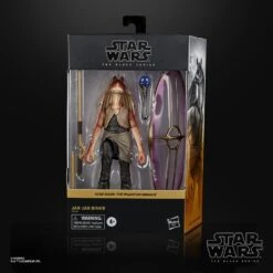 Hasbro Star Wars Black Series #01 The Phantom Menace Jar Jar Binks 6 Inch Action Figure -Hasbro 5010993782680e