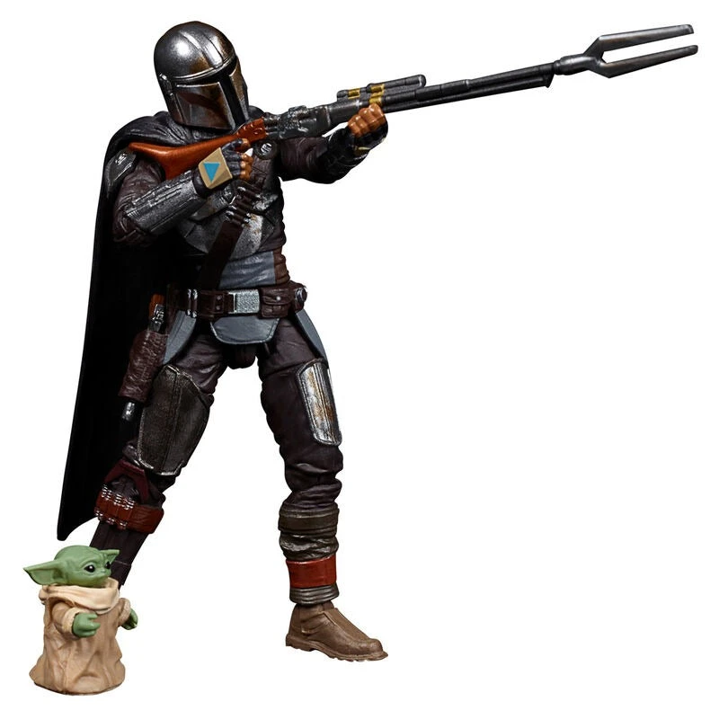 Hasbro Star Wars The Vintage Collection The Mandalorian Din Djarin (The Mandalorian) And The Child 3.75 Inch Action Figure 4 Hasbro Star Wars The Vintage Collection The Mandalorian Din Djarin (The Mandalorian) And The Child 3.75 Inch Action Figure - Image 2