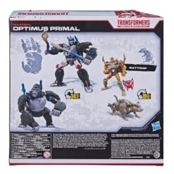 Hasbro Transformers Generations Netflix War For Cybertron: Trilogy Voyager Optimus Primal And Core Rattrap Action Figure Exclusive 13 Hasbro Transformers Generations Netflix War For Cybertron: Trilogy Voyager Optimus Primal And Core Rattrap Action Figure Exclusive -Hasbro 5010993829040a