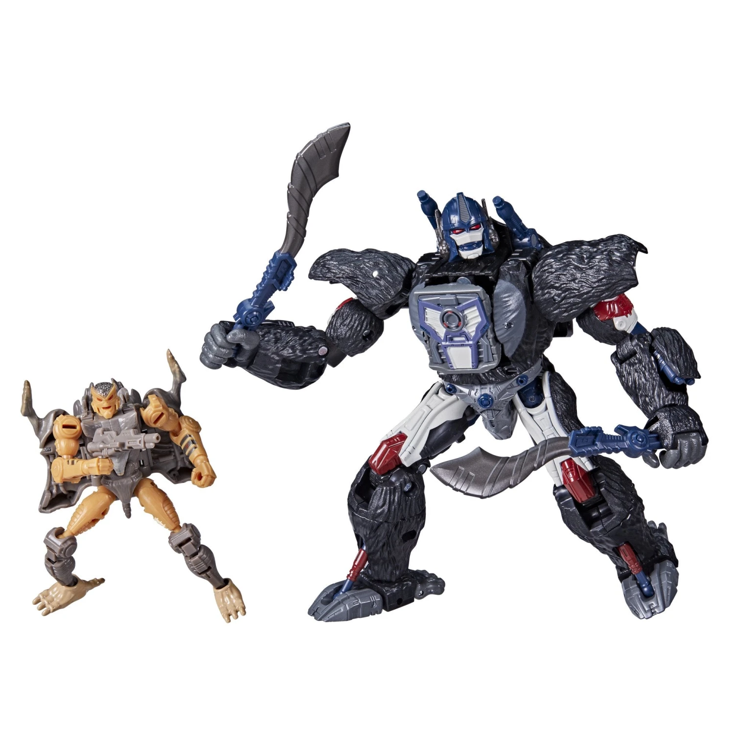 Hasbro Transformers Generations Netflix War For Cybertron: Trilogy Voyager Optimus Primal And Core Rattrap Action Figure Exclusive 3 Hasbro Transformers Generations Netflix War For Cybertron: Trilogy Voyager Optimus Primal And Core Rattrap Action Figure Exclusive
