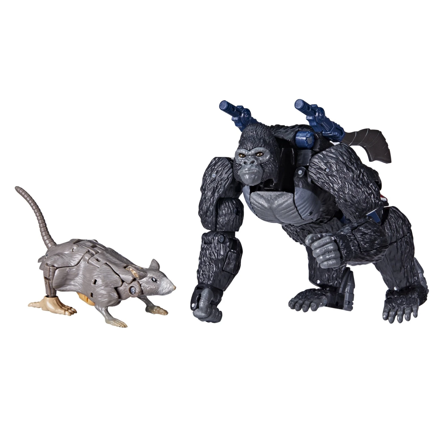 Hasbro Transformers Generations Netflix War For Cybertron: Trilogy Voyager Optimus Primal And Core Rattrap Action Figure Exclusive 4 Hasbro Transformers Generations Netflix War For Cybertron: Trilogy Voyager Optimus Primal And Core Rattrap Action Figure Exclusive - Image 2