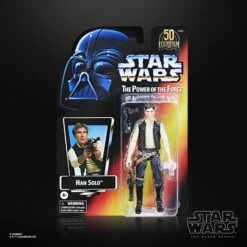 Hasbro Star Wars The Black Series Lucasfilm 50th Anniversary The Power Of The Force Han Solo 6 Inch Action Figure 9 Hasbro Star Wars The Black Series Lucasfilm 50th Anniversary The Power Of The Force Han Solo 6 Inch Action Figure -Hasbro 5010993899708