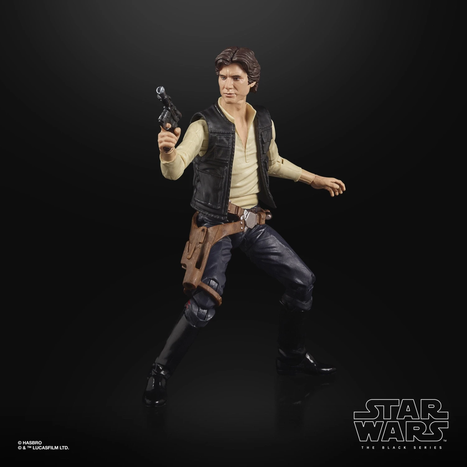 Hasbro Star Wars The Black Series Lucasfilm 50th Anniversary The Power Of The Force Han Solo 6 Inch Action Figure 3 Hasbro Star Wars The Black Series Lucasfilm 50th Anniversary The Power Of The Force Han Solo 6 Inch Action Figure