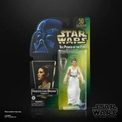 Hasbro Star Wars The Black Series Lucasfilm 50th Anniversary The Power Of The Force Princess Leia Organa (Yavin 4) 6 Inch Action Figure -Hasbro 5010993903368