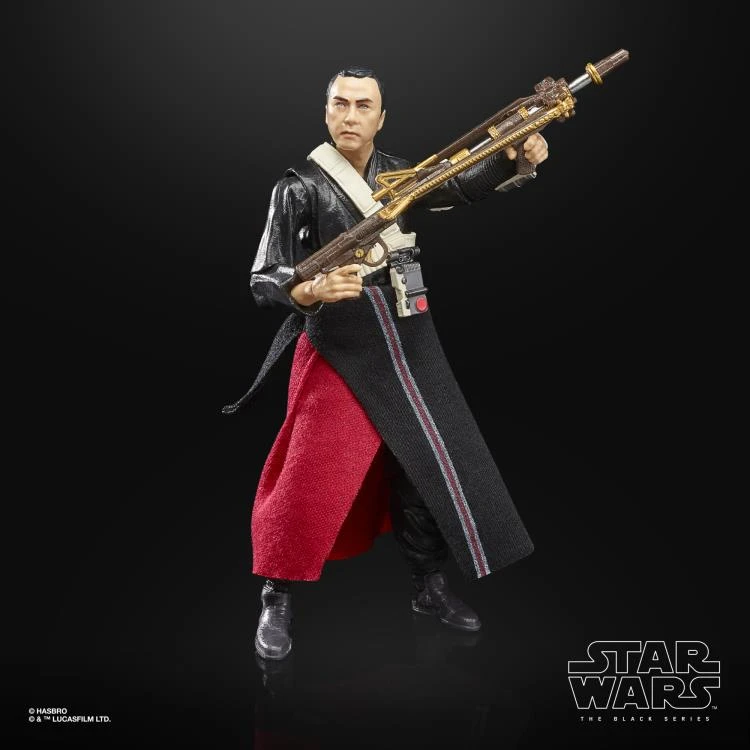 Hasbro Star Wars Black Series Rogue One: A Star Wars Story #04 Chirrut Imwe 6 Inch Action Figure 4 Hasbro Star Wars Black Series Rogue One: A Star Wars Story #04 Chirrut Imwe 6 Inch Action Figure - Image 2