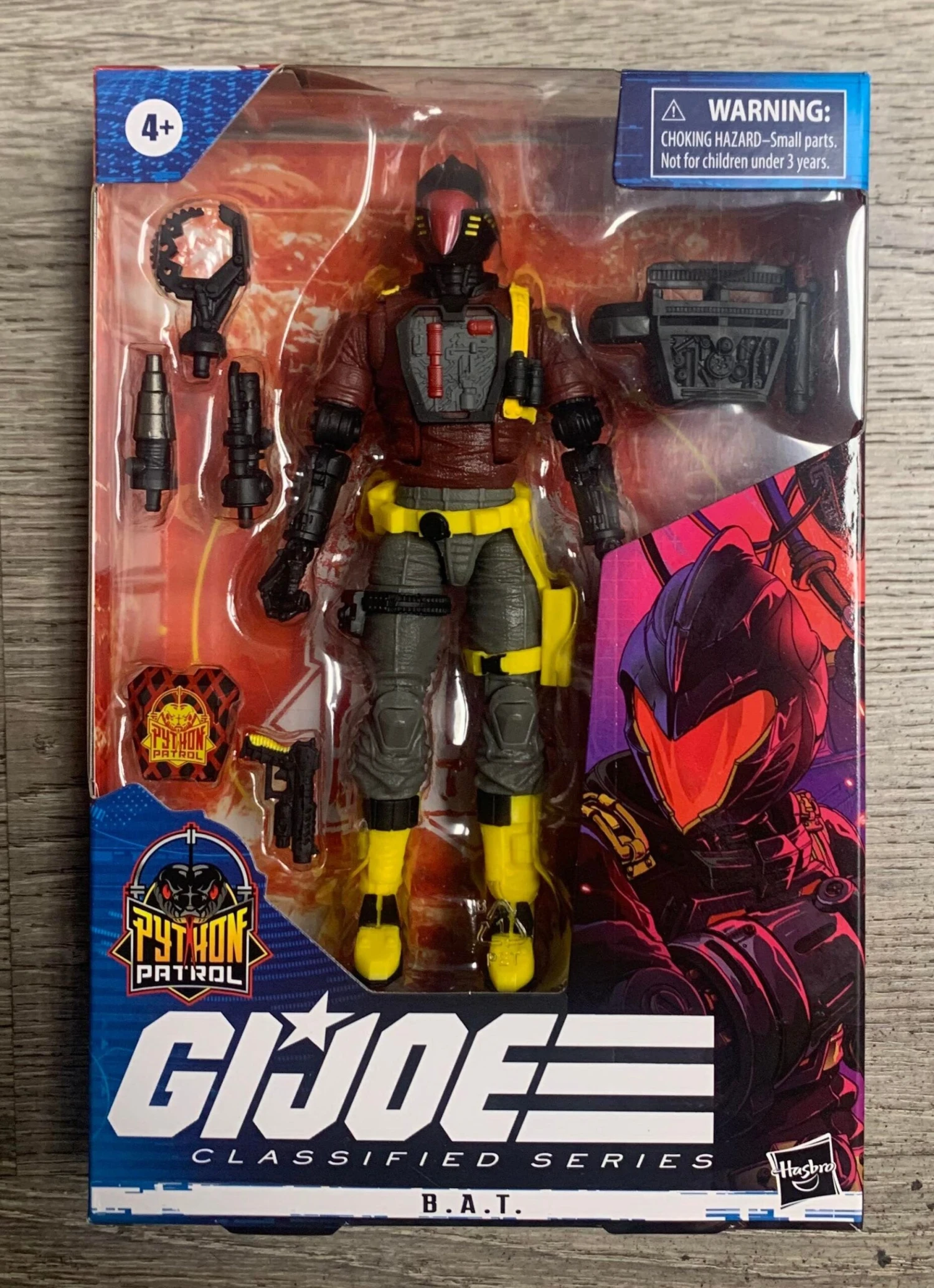 Hasbro G.I. Joe Classified Series B.A.T BAT Python Patrol Action Figure