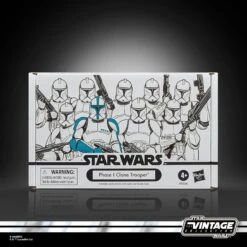 Hasbro Star Wars Vintage Collection Phase I Clone Trooper F5554 3.75" Action Figure 4-Pack -Hasbro 5010993962808a