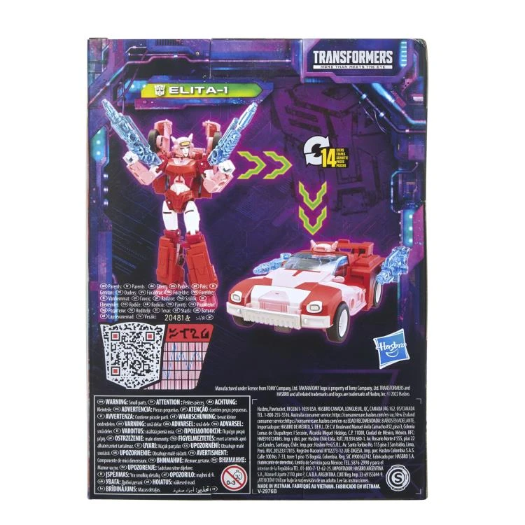 Hasbro Transformers Generations Legacy Deluxe Class Elita-1 Action Figure 8 Hasbro Transformers Generations Legacy Deluxe Class Elita-1 Action Figure - Image 6