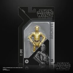 Hasbro Star Wars Black Series Archive Collection C-3PO (A New Hope) 6 Inch Action Figure -Hasbro 5010993981793