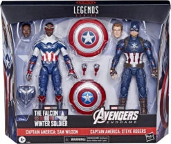 Hasbro Marvel Legends Captain America 6" Action Figure 2 Pack