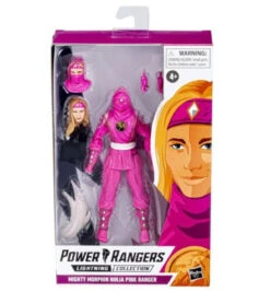 Hasbro Power Rangers Lightning Collection Mighty Morphin Ninja Pink Ranger Action Figure