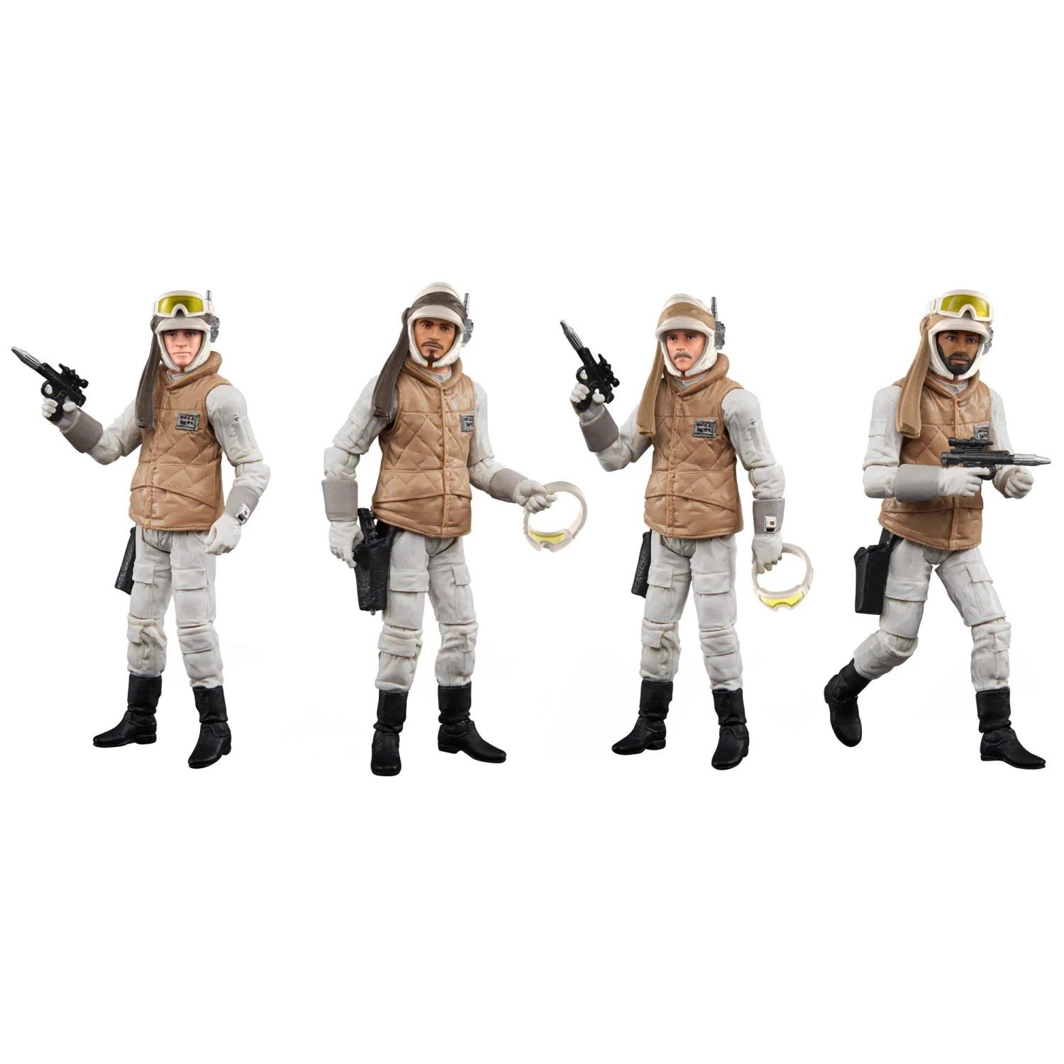 Hasbro Star Wars Vintage Collection Rebel Soldier (Echo Base Battle Gear) F5555 3.75" Action Figure 4-Pack 3 Hasbro Star Wars Vintage Collection Rebel Soldier (Echo Base Battle Gear) F5555 3.75" Action Figure 4-Pack