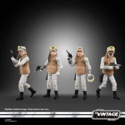 Hasbro Star Wars Vintage Collection Rebel Soldier (Echo Base Battle Gear) F5555 3.75" Action Figure 4-Pack 8 Hasbro Star Wars Vintage Collection Rebel Soldier (Echo Base Battle Gear) F5555 3.75" Action Figure 4-Pack -Hasbro 5010994180591c