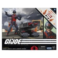 Hasbro G.I. Joe Classified Series Scrap-Iron & Anti-Armor Drone Action Figure 13 Hasbro G.I. Joe Classified Series Scrap-Iron & Anti-Armor Drone Action Figure -Hasbro 5010996112552