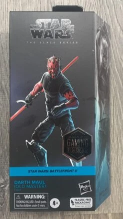 Hasbro Star Wars Black Series Battlefront II Gaming Greats Darth Maul (Old Master) Exclusive 6 Inch Action Figure