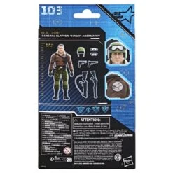 Hasbro G.I. Joe Classified Series 103 General Clayton "Hawk" Abernathy Action Figure -Hasbro 5010996132871j