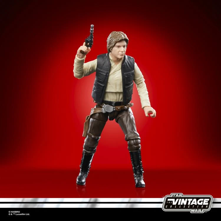 Hasbro Star Wars Vintage Collection Han Solo VC281 3.75" Action Figure 5 Hasbro Star Wars Vintage Collection Han Solo VC281 3.75" Action Figure - Image 3