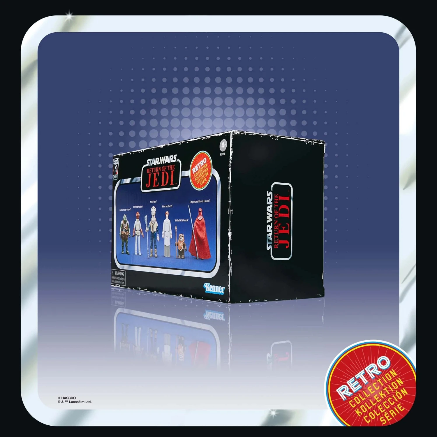 Hasbro Star Wars Retro Collection Return Of The Jedi Multipack 3.75" Action Figure 4 Hasbro Star Wars Retro Collection Return Of The Jedi Multipack 3.75" Action Figure - Image 2